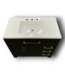 56717 Black Bathroom Vanity 36"
