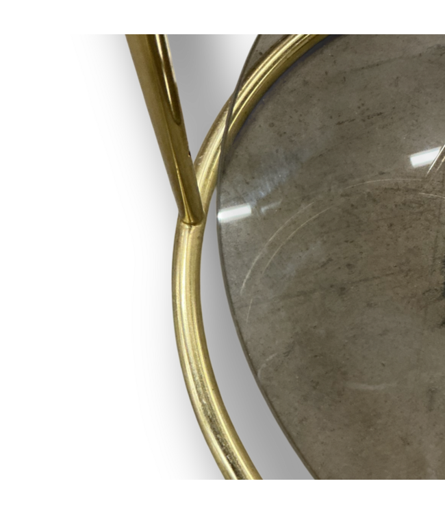 56719 Round Gold Side Table