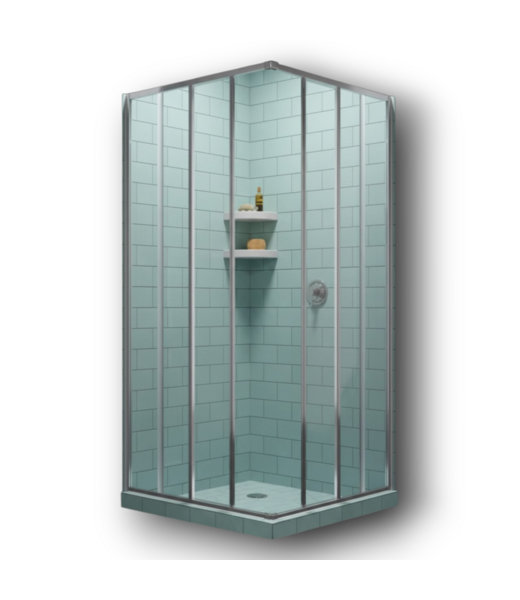 Bud's Warehouse 56720 34 X 72 Corner Glass Shower Sliding Door