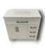 56726 True White Single Vanity 36"