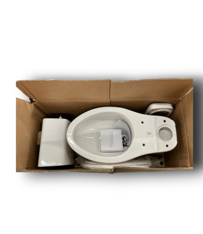 56716 White Elongated Toilet 2-pc Toilet