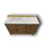 56724 Clear Oak Single Vanity W/stone Top 48"