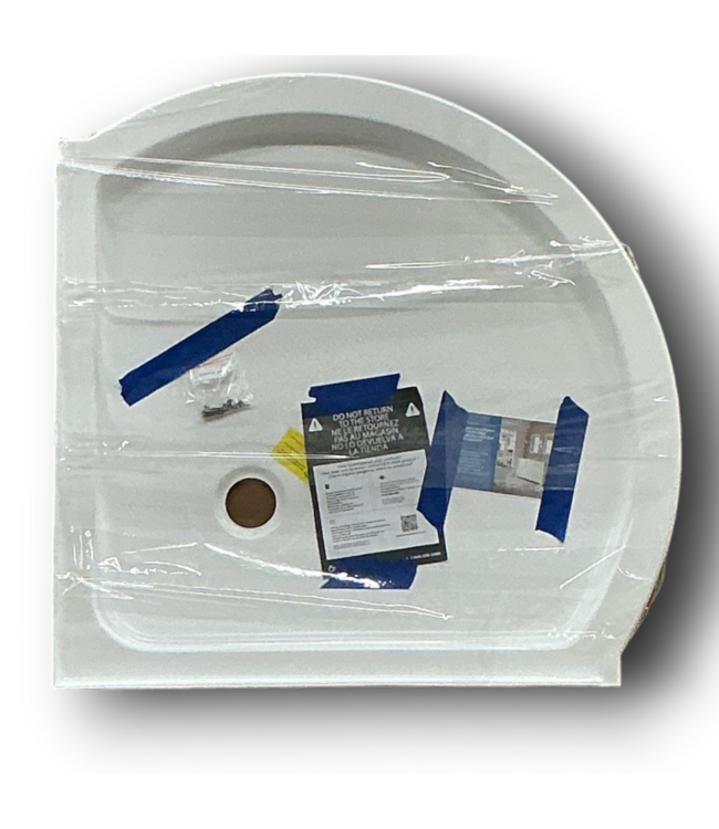 56725 2 Piece Shower Kit. Curves Shower Doors & Base