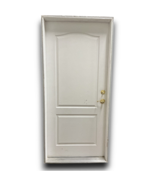 Bud's Warehouse 56730 36 X 80 Prehung 2 Panel Exterior Door