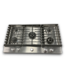 56732 5 Burners Stainless Steel Gas Cooktop Griddle Included