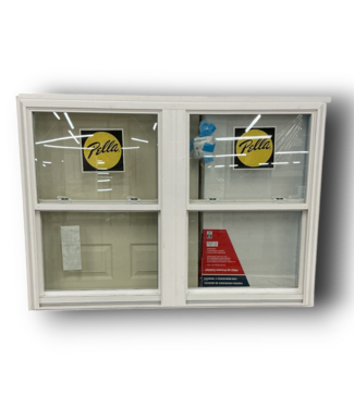 Bud's Warehouse 56742 64 X 46 White Vinyl 2 In One Hung Windows