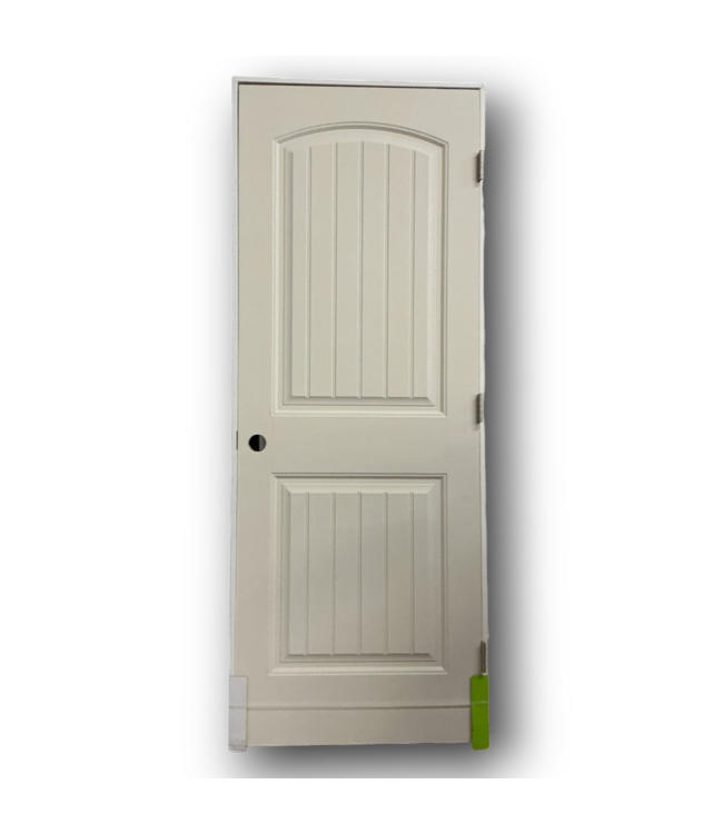 56749 30x80 Prehung 2 Panel Decorative Interior Door