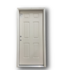 56751 36 X 80 6 Panel Exterior Prehung Door Rh