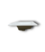 56753 White Gloss Off-set To Left Sink Top 36"