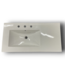 56753 White Gloss Off-set To Left Sink Top 36"