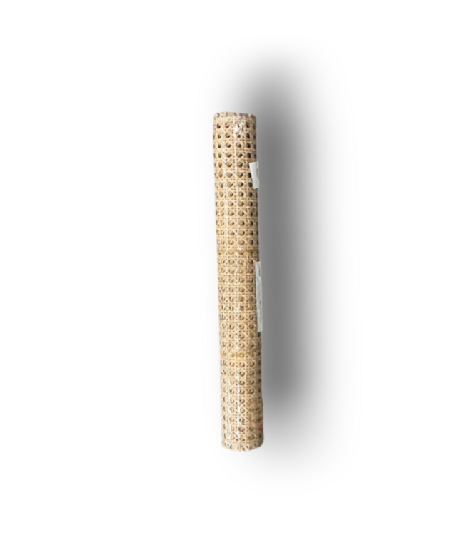 56760 18” W. Cane Webbing Natural Rattan