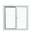 56759 45 X 45 White Vinyl Sliding Window With Screen