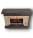 56778 Freestanding Infrared Electric Fireplace 53"w