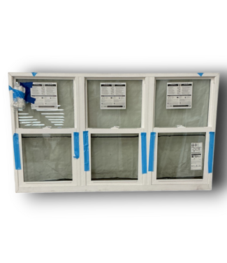 Bud's Warehouse 56800 72 X 42 White Vinyl Triple Hung Window