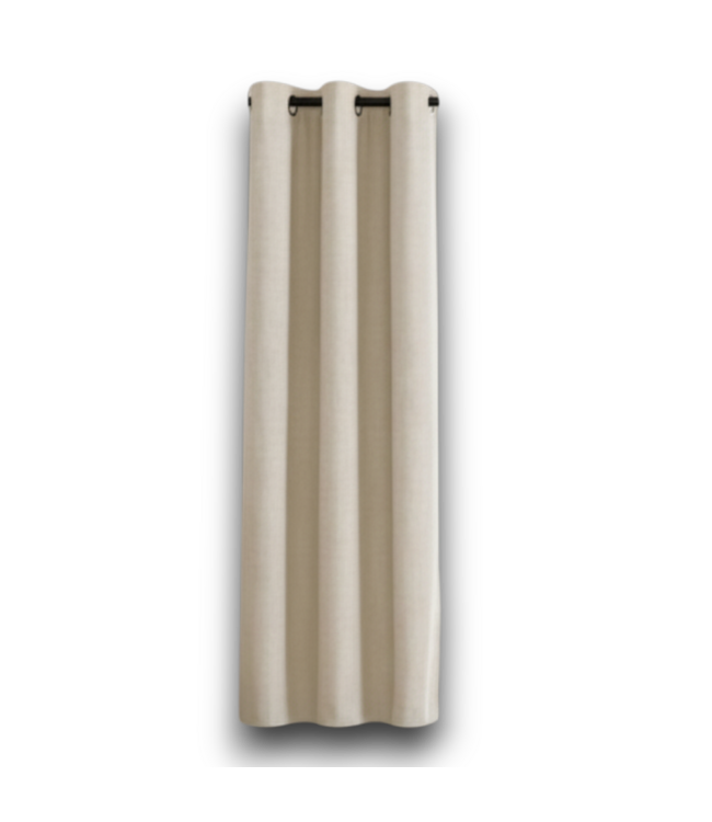 56808 Biscuit Blackout Curtain 52"w X 72"l