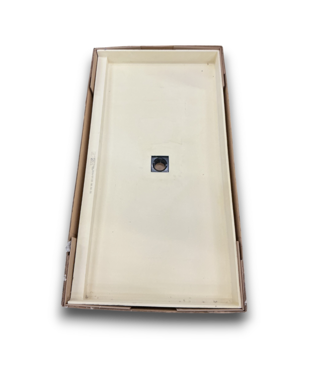 56822 Center Drain Rectangle Shower Pan Base Made For Tile