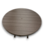56825 Mahogany Round Farmhouse Outdoor Dining Table 48"