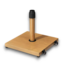 56829 Teak Weighted Umbrella Base