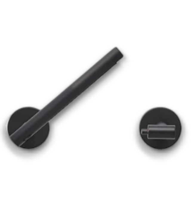 56850 Matte Black Pivot Toilet Paper Handle