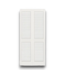 56856 24 X 80 White Louver Bifold Door