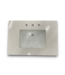 56865 Meridian White Engineered Marble Undermount Bathroom Vanity Top