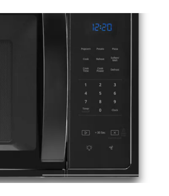 56866 1.7 Cubic Feet Over The Oven Microwave Black