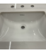 56867 Engineered Stone White Marble Undermount Bathroom Vanity Top