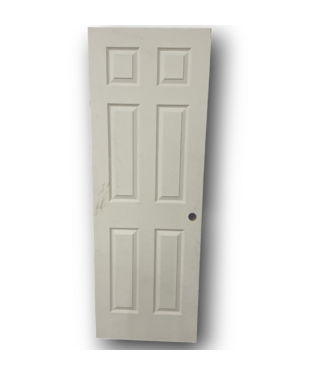 Bud's Warehouse 56877 28 X 80 Primed. 6 Panel Interior Door Slab