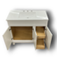 56880 True White Vanity W/top 36"