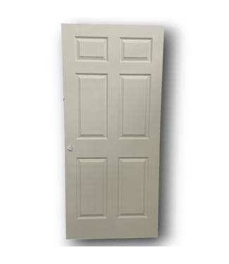 Bud's Warehouse 56895 36 X 80 6 Panel Interior Door Slab - Textured