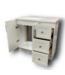 56908 Davies True White Bathroom Vanity With Top