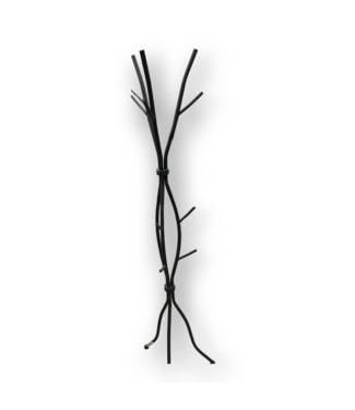 Bud's Warehouse 56911 Black Coat Hanger