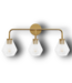 56915 26” 3 Light Copper Molders Vanity Light