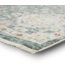 56917 Saphire Petals Blue Rectangle Indoor Area Rug