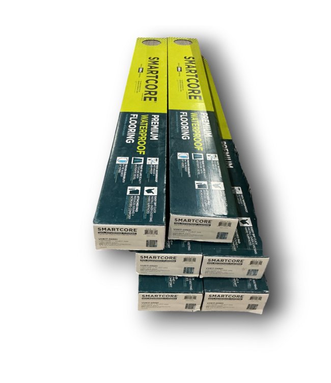 56906 110 Sq. Ft. Oak Grey Luxury Vinyl Planks Flooring