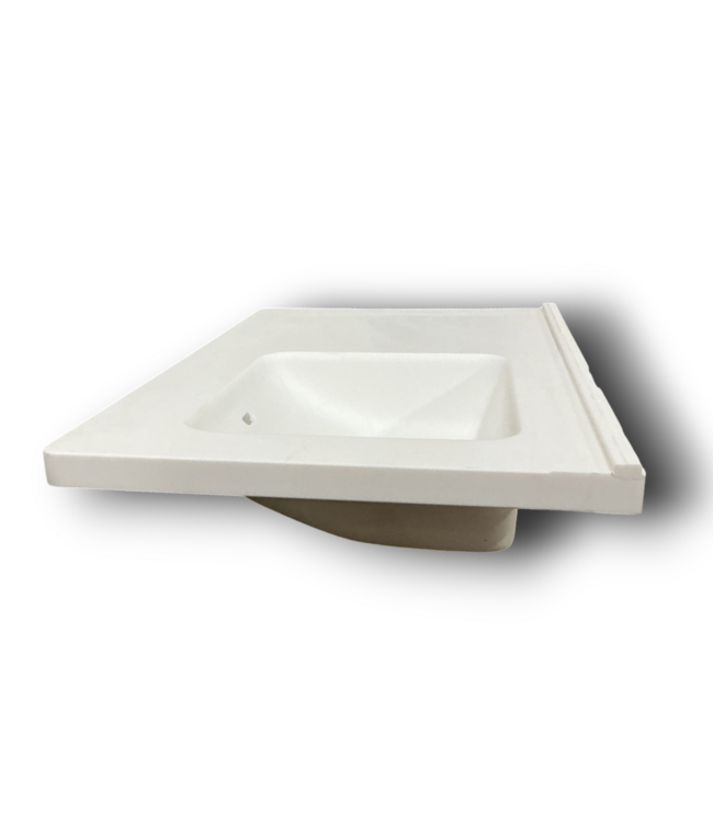56920 Corian Offset Right Sink Top 35.5"