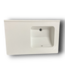 56920 Corian Offset Right Sink Top 35.5"