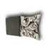 56926 Black Tropical Patio Chair Cushion 24" X 24"