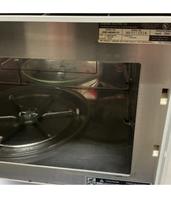 56932 White Over The Range Microwave