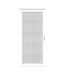 56943 Larson Platinum White Linen Aluminum Security Door 32"W