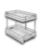 56960 Chrome Metal Pullout Spice Rack