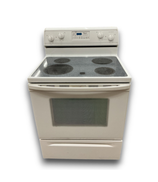 Bud's Warehouse 56967 White Electric Range Ceramic Top 30"