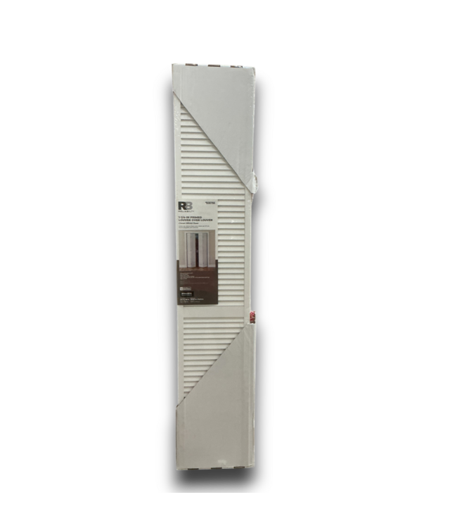 56968 30 X 80 Primed Louvre Closer Bifold Door