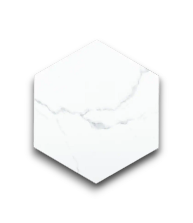 56971 White Marble Waterproof Peel & Stick Vinyl Flooring 12 Boxes