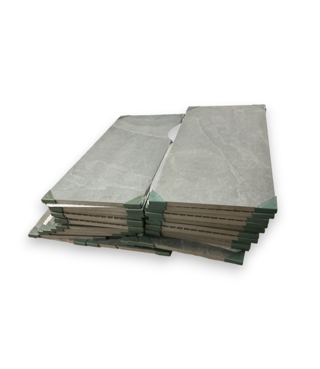 56950 Rectangle Sendero Storm Porcelain Paver 28 Pieces