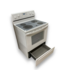 56967 White Electric Range Ceramic Top 30"