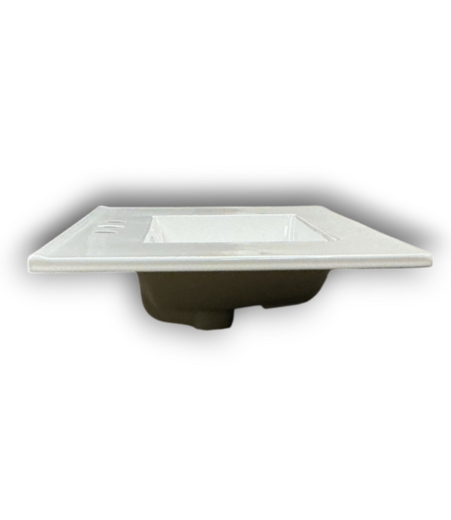 56989 White Ceramic Sink Top 36"