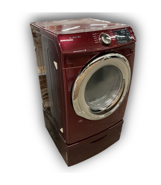 Bud's Warehouse 56977 Burgundy Front Load Gas Dryer 27"