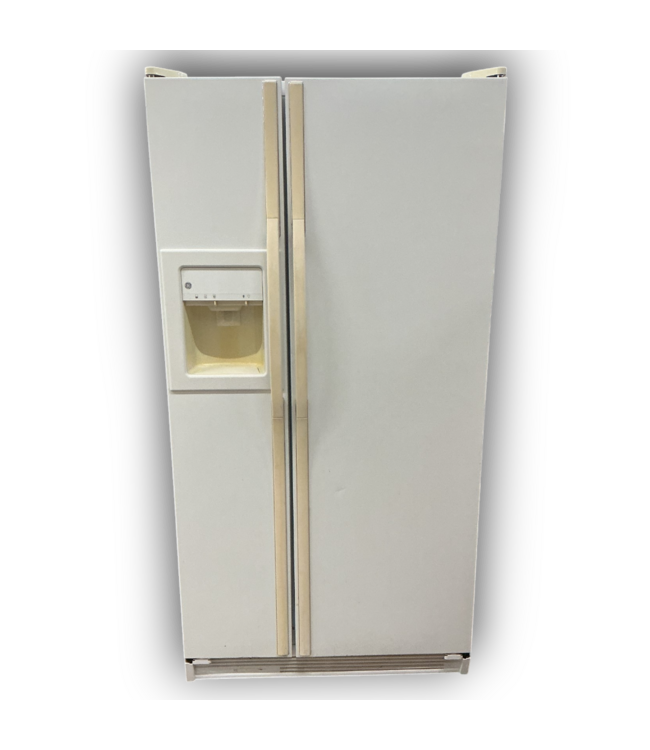 56978 White Side By Side Refrigerator 33.25"w