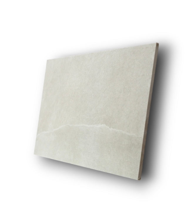 56991 Dove Grey Glazed Porcelain Stone Look Floor & Wall Tile 5 Boxes